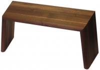 Designhocker in Nussbaum geölt