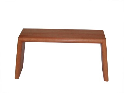 Designhocker in Buche geölt