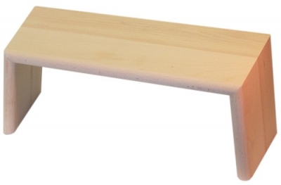 Designhocker in Buche